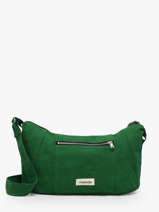 Le Sac Crossbody Mini Charlot Coton Recycl� Rivedroite Vert timeless MCHARTIM