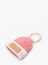 Longchamp Le pliage cocooning Key rings Pink-vue-porte