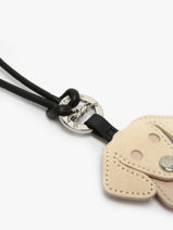 Longchamp Porte-cl�s re-play saisonnier Key rings Brown-vue-porte