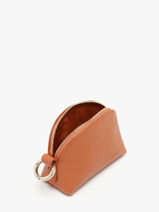 Longchamp Le foulonn� Coin purse Orange-vue-porte
