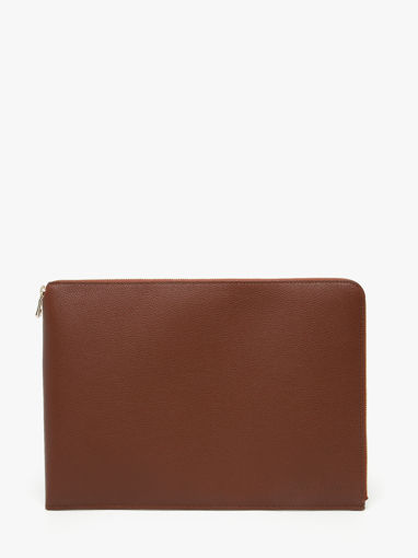 Longchamp Le foulonn Passport cover Brown