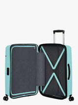 Hardside Luggage Liftoff American tourister Blue liftoff 152516-vue-porte