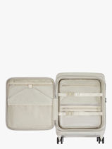 Expandable Cabin Luggage Samsonite Beige paralux hs 156523-vue-porte