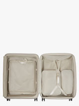 Expandable Hardside Luggage Paralux Hs Samsonite Beige paralux hs 156525-vue-porte