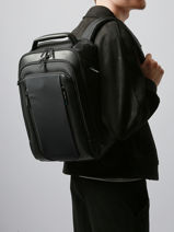 Sac  Dos Business Pc 14" Samsonite Noir spectrolite 4.0 158108-vue-porte