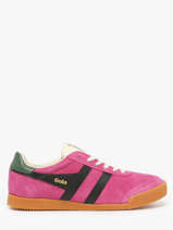 Sneakers Elan En Cuir Gola Rose women CLB538