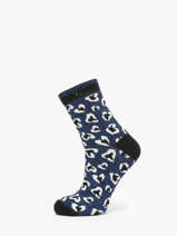 Socks Cabaia Blue socks women SON