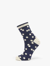 Socks Cabaia Blue socks women MINUITBL