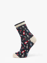 Women's Socks Daisy & Deborah Cabaia Blue socks women DEB