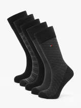 Men's Socks 6 Pairs Gift Box Tommy hilfiger Black socks 71235373