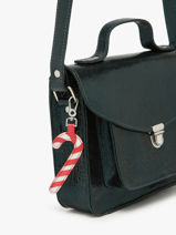 Leather Candy Cane Bag Charm Paul marius Red breloque BRELOSUC-vue-porte