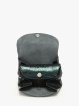 Leather Le Gustave Minuit Coin Purse Paul marius Green minuit GUSTAMIN-vue-porte