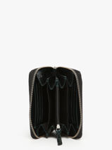 Leather Alice Minuit Wallet Paul marius Green minuit ALICEMIN-vue-porte