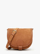 Sac Bandoulire Bobo S Cuir Paul marius Marron vintage S