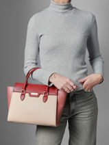 Satchel Merline Hexagona Multicolor merline 2520206-vue-porte