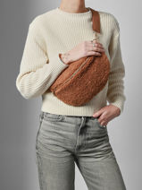 Sac Banane Miniprix Marron polaire S029-vue-porte