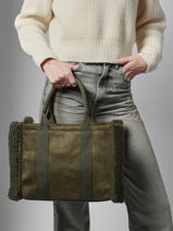 A4 Size Satchel Norilsk Miniprix Green norilsk S025-vue-porte