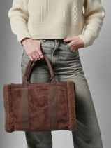 A4 Size Satchel Norilsk Miniprix Brown norilsk S025-vue-porte