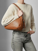 Shoulder Bag Morgane Francinel Brown morgane 292522-vue-porte