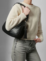 Sac Port� �paule Morgane Francinel Noir morgane 292522-vue-porte