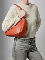 Shoulder Bag Morgane Francinel Orange morgane 292522-vue-porte