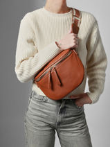 Sac Banane Miniprix Marron sangle Z83051-vue-porte