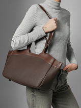 Shoulder Bag Bag Cluse Brown bag CX158-vue-porte