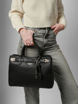 Satchel Gregoria Guess Black gregoria BG854607-vue-porte