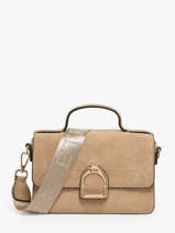 Crossbody Bag S Altesse Suede Etrier Beige altesse suede EASU048S