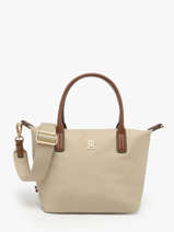 Sac Bandouli�re Popette Nylon Tommy hilfiger Beige popette AW17709