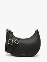 Shoulder Bag Torsade Leather Etrier Black torsade ETOS167M