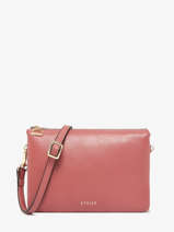 Sac Bandouli�re Tradition Cuir Etrier Rose tradition ETRA0143