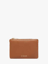 Coin Purse Tradition Leather Etrier Brown tradition ETRA421S