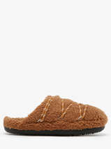 Slippers Teddy Moon boot Brown women D2410040