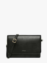 Sac Bandouli�re M Tradition Cuir Etrier Noir tradition ETRA207M