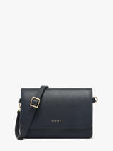 Shoulder Bag S Tradition Leather Etrier Blue tradition ETRA207S