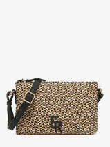 Shoulder Bag Camargue Leather Etrier Black camargue ECAM0141