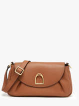 Shoulder Bag Shadow Leather Etrier Brown shadow ESHA163M