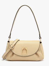 Shoulder Strap Crossbody Bag Shadow Leather Etrier Beige shadow ESHA163S