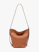 Shoulder Bag Backpack S Cavalier Leather Etrier Brown cavalier ECLR126S