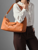 Longchamp Le pliage xtra bow Hobo bag Orange-vue-porte