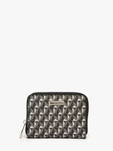 Coin Purse Miniprix Black wt sigle 5009