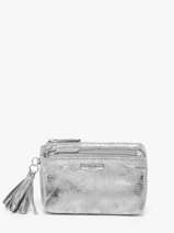 Porte-monnaie Miniprix Argent perle F5016