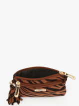 Coin Purse Miniprix Brown africa F5032-vue-porte