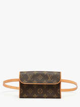 Preloved Louis Vuitton Waist Bag Florentine Monogram Brand connection Brown louis vuitton AAX5645