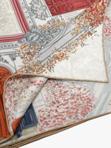 Longchamp Soie gots Etole Vert-vue-porte