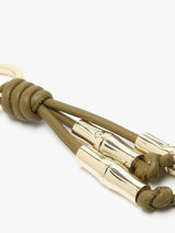 Longchamp Le roseau sleek Key rings Green-vue-porte