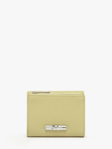 Longchamp Le roseau Wallet Green