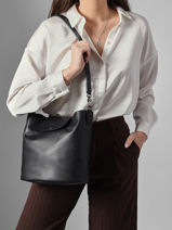 Longchamp Le pliage xtra Messenger bag Black-vue-porte