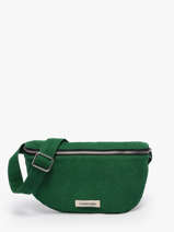 Recycled Coton Custine Belt Bag Rivedroite Green timeless CUSTITIM